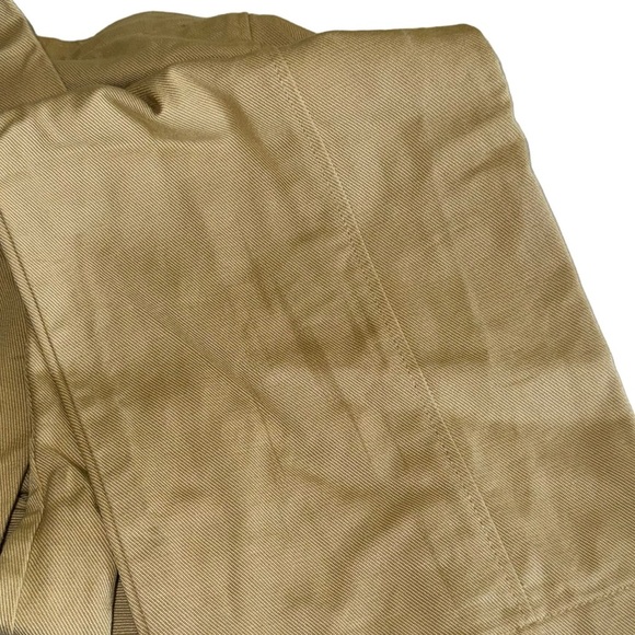 Zara Lyocell & Cotton Women's High Waisted Pants with Suspenders in Tan Size S - Picture 6 of 8